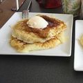 あゆ☆まる's cooksnap of when they made 超簡単☆計量カップでとろけるパンケーキ.