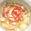 hiroichan's cooksnap of when they made 全部入れるだけ！土鍋で白菜と豚肉の洋風煮.