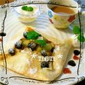 ｎｏｎｍａｍａ's cooksnap of when they made おうちでカフェ気分♪ハムチーズクレープ.