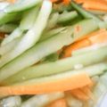 熊人すみこ's cooksnap of when they made 人参とキュウリの簡単すぎるアジアンサラダ.
