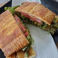 きりん1101's cooksnap of when they made パンの耳で☆しましまホットサンド.