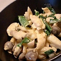ぶんちょこ's cooksnap of when they made ささみと韮としめじのカレーマヨネーズ和え.