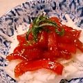 ぶんちょこ's cooksnap of when they made 長いもとガーリック風味の鮪和え.