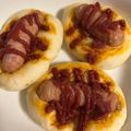 かんじきんぐ's cooksnap of when they made ＊簡単手ごね・ウインナーパン＊.
