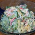 えみーろ's cooksnap of when they made 簡単！きゅうりとカニカマサラダ.