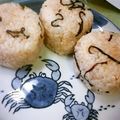 信子さん's cooksnap of when they made 子供も大好き！塩昆布とあげたまのおにぎり.