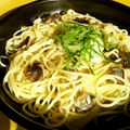 平野由南（ひらのゆな's cooksnap of when they made ツナとエリンギのおろしスパゲティー.