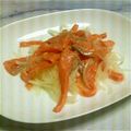 碧い月の仔's cooksnap of when they made さっぱり☆サーモンマリネ.