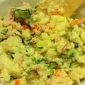 Mamikonkon's cooksnap of when they made 母直伝簡単ポテトサラダ.