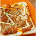 REI_MAM's cooksnap of when they made 残り物で！ マヨミートースト☆彡.