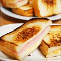 REI_MAM's cooksnap of when they made グリルドハム＆チーズサンドウィッチ.
