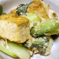 キャラメルリボン's cooksnap of when they made 厚揚げと青梗菜の卵とじ.