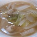 まりち♪'s cooksnap of when they made 牡蠣と白菜のスープ.