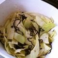 sugaryuuki's cooksnap of when they made キャベツと塩昆布の居酒屋風.