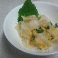 初号機発進's cooksnap of when they made 【柚子胡椒香る・白菜と大葉のお新香】.