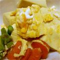 プチプッチー's cooksnap of when they made ヘルシー♥高野豆腐の卵とじ.