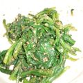翔仁LOVE's cooksnap of when they made 春菊のごま和え.