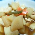 ruchi04's cooksnap of when they made 大根、里芋、鶏肉のほっこり煮.