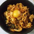 magakko's cooksnap of when they made 豚キムチ丼.