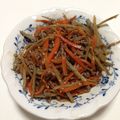 yz244's cooksnap of when they made ミンチでコクうま♥定番きんぴら♥.