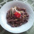 ＭｉｙａＣｏ's cooksnap of when they made 牛肉とセロリの黒酢醤油炒め.