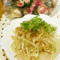 るるおか's cooksnap of when they made 空煎りもやしのオイスターソース和え.