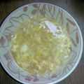 まくにゃん☆'s cooksnap of when they made ふかひ・・・春雨とかにの卵スープ.