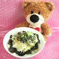 みなみんくっきんぐ's cooksnap of when they made 簡単だド~ン　韓国のりで作るトロロ丼.