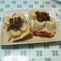 まえぽん☆'s cooksnap of when they made とろウマ☆ココアバナナトースト.