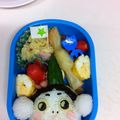 ひろと＾＿＾ママ's cooksnap of when they made キャラ弁＊簡単おじゃる丸.