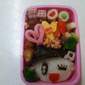 ともママ♪'s cooksnap of when they made キャラ弁☆メロディっちおにぎり♪.