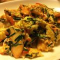 あいらもると's cooksnap of when they made 旦那の好きな　イカと韮の卵とじ♥.