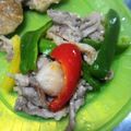 macha☆mama's cooksnap of when they made 塩麹でカンタン！豚こまピーマン炒め.