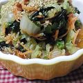katana1100's cooksnap of when they made 白菜とワカメのポン酢しょうゆあえ.