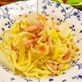 maiharunao's cooksnap of when they made 白菜とベーコンのパスタ.
