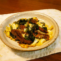 のらぽちママ's cooksnap of when they made さんまのかば焼きとスナップえんどう卵とじ.