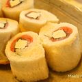 真樹♪'s cooksnap of when they made スモークサーモン☆くるくるサンド.