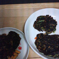 さねはは's cooksnap of when they made 肉なし♪小松菜とえのきの和風お好み焼き♪.