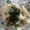 DNPもぐもぐ's cooksnap of when they made さっぱり大根とワカメのサラダ.