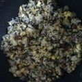 tetsu_love's cooksnap of when they made お手軽ひじき煮の炒飯。.