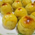 yukakero's cooksnap of when they made 簡単おやつ♡まるめたスイートポテト♡.