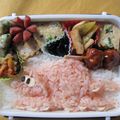 hirotofumi's cooksnap of when they made パチンコ★ＣＲ海物語「１・たこ」キャラ弁.