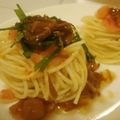 cocoりえ's cooksnap of when they made 和風めんたいおろしなめたけパスタ.