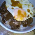 モカモトちゃん's cooksnap of when they made 愛媛今治発Ｂ級グルメ＊焼き豚玉子飯＊.