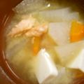 マシュまろん's cooksnap of when they made 簡単あったか粕汁.