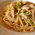 ルロワ・モワ's cooksnap of when they made 豚肉と白ネギの和風パスタ柚子胡椒風味♪.