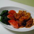 emi053's cooksnap of when they made 鶏の柔らかトマト煮込み.