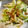 メンドッチ's cooksnap of when they made きゅうりと長いもの梅あえ♪.