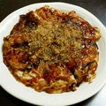 mmm39's cooksnap of when they made 残ったそうめんDEお好み焼き.