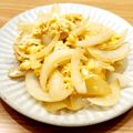 かなりんココりん's cooksnap of when they made 材料２つ簡単副菜☆玉ねぎと卵の油炒め♡.